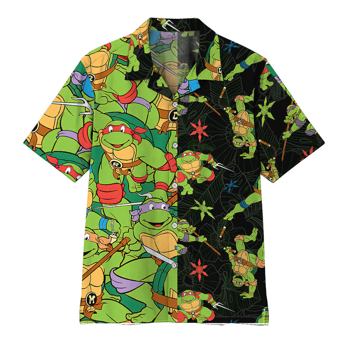 Gearhumans Tmnt Hawaiian Shirt Ha37704