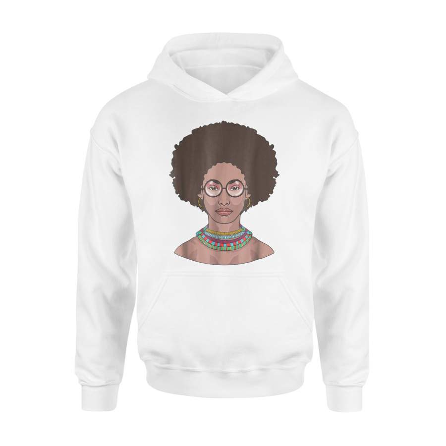 African Queen Black Girl Magic Africa Boss Afro Pride Hoodie
