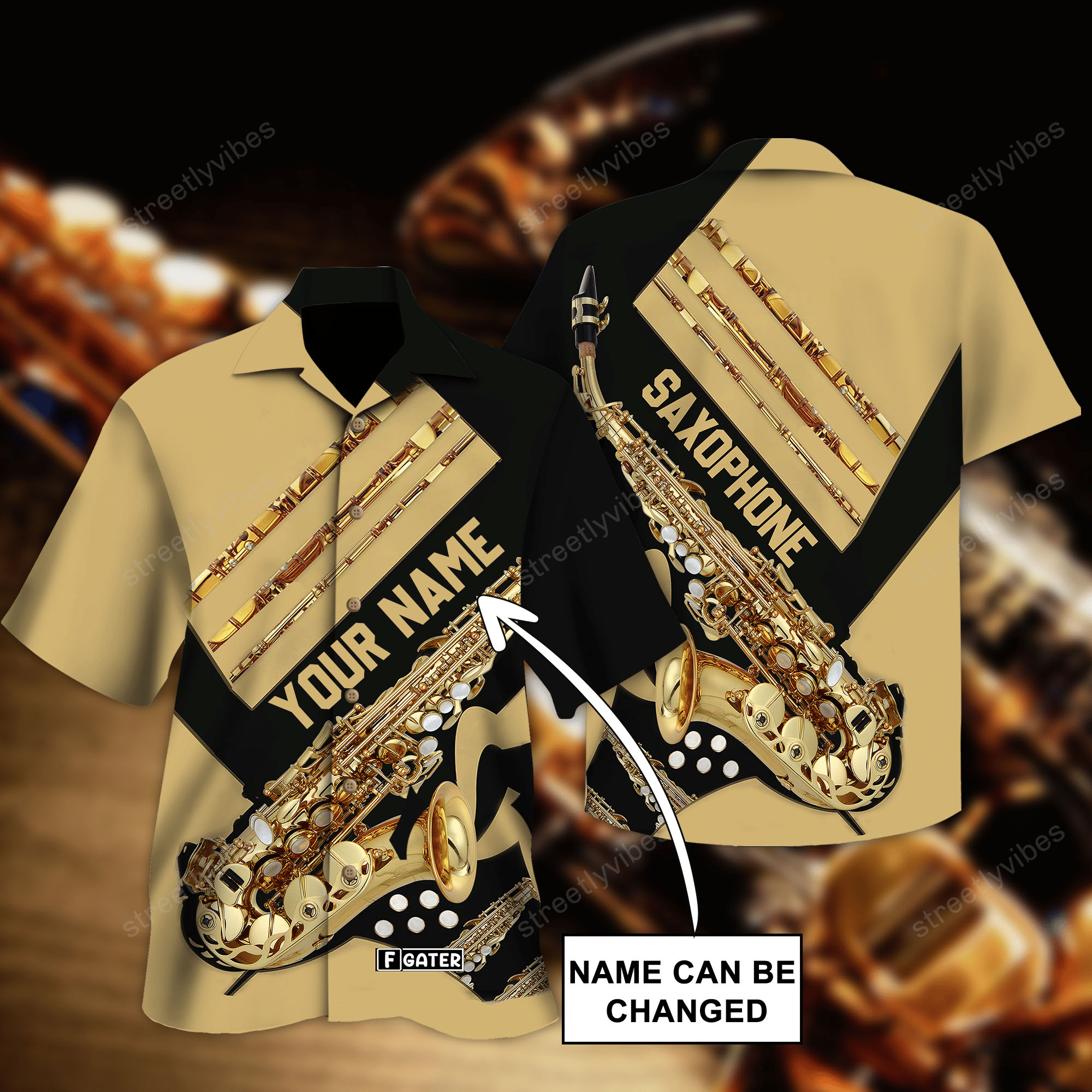 Saxophone Shirt I Play Tenor Sax Custom Hawaii Re Ha10008