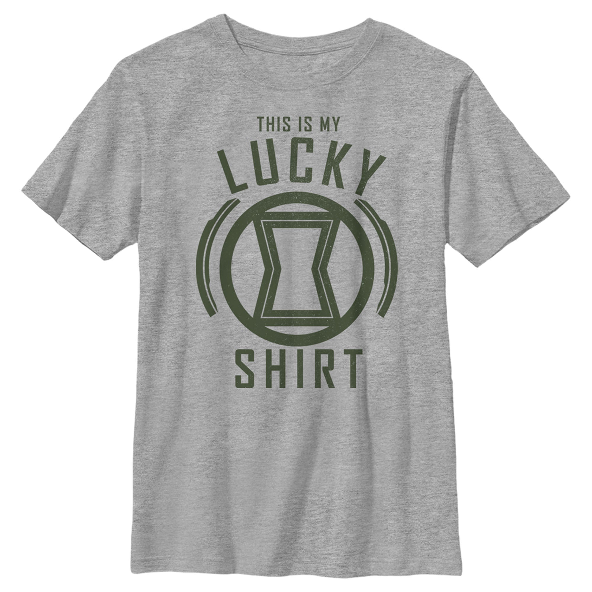 Boy’S Marvel St. Patrick’S Day Black Widow My Lucky Shirt T-Shirt