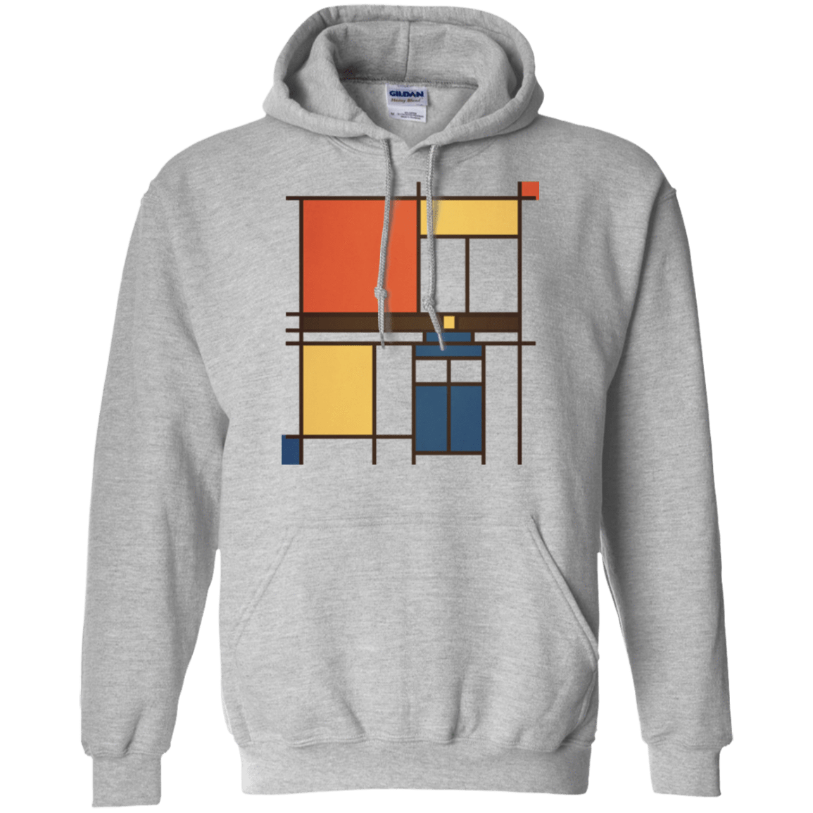 Mondrian Who Pullover Hoodie