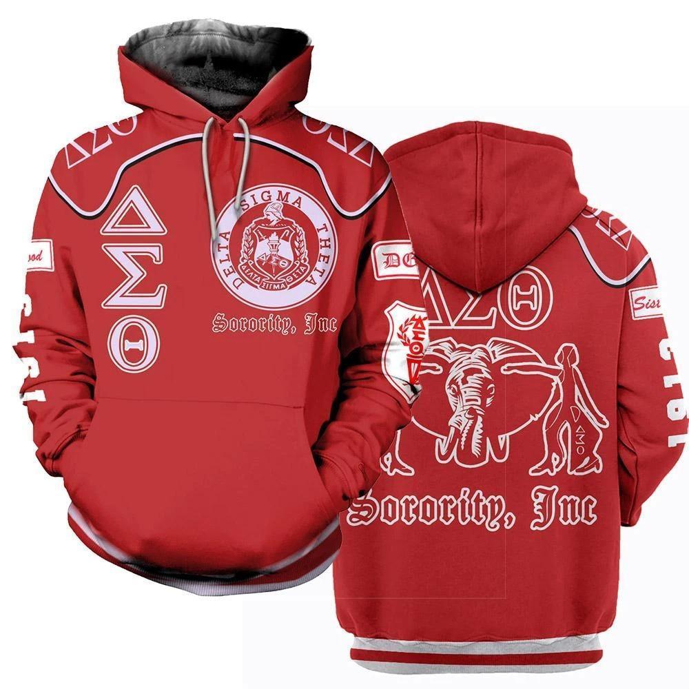 Greek Life Hoodie – Elephant Delta Sigma Theta Sorority Hoodie