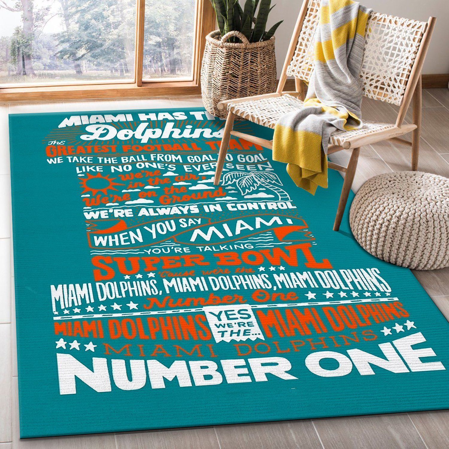 Miami Dolphins Area Rugs Living Room Carpet Sic111201 Local Brands Floor Decor The Us Decor