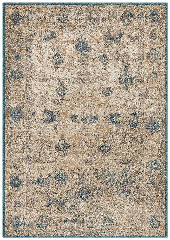 Aisha Vintage Ziegler Rug Blue DHC26031081DD