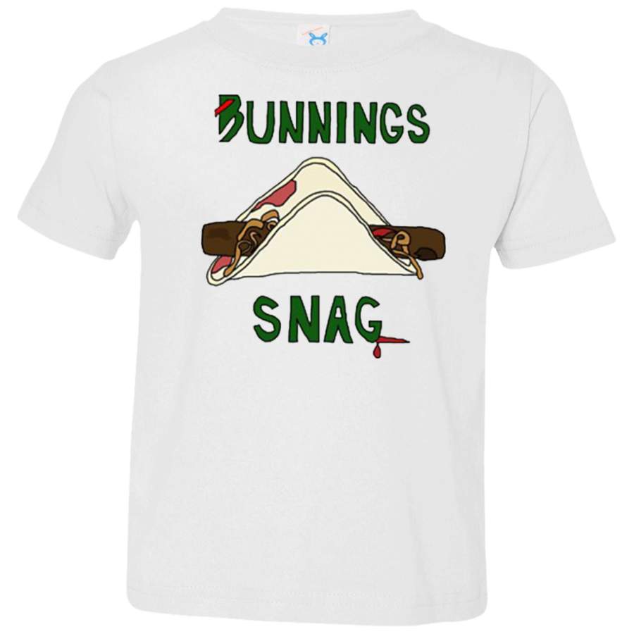 AGR Bunnings Snag Apparel Toddler Jersey T-Shirt