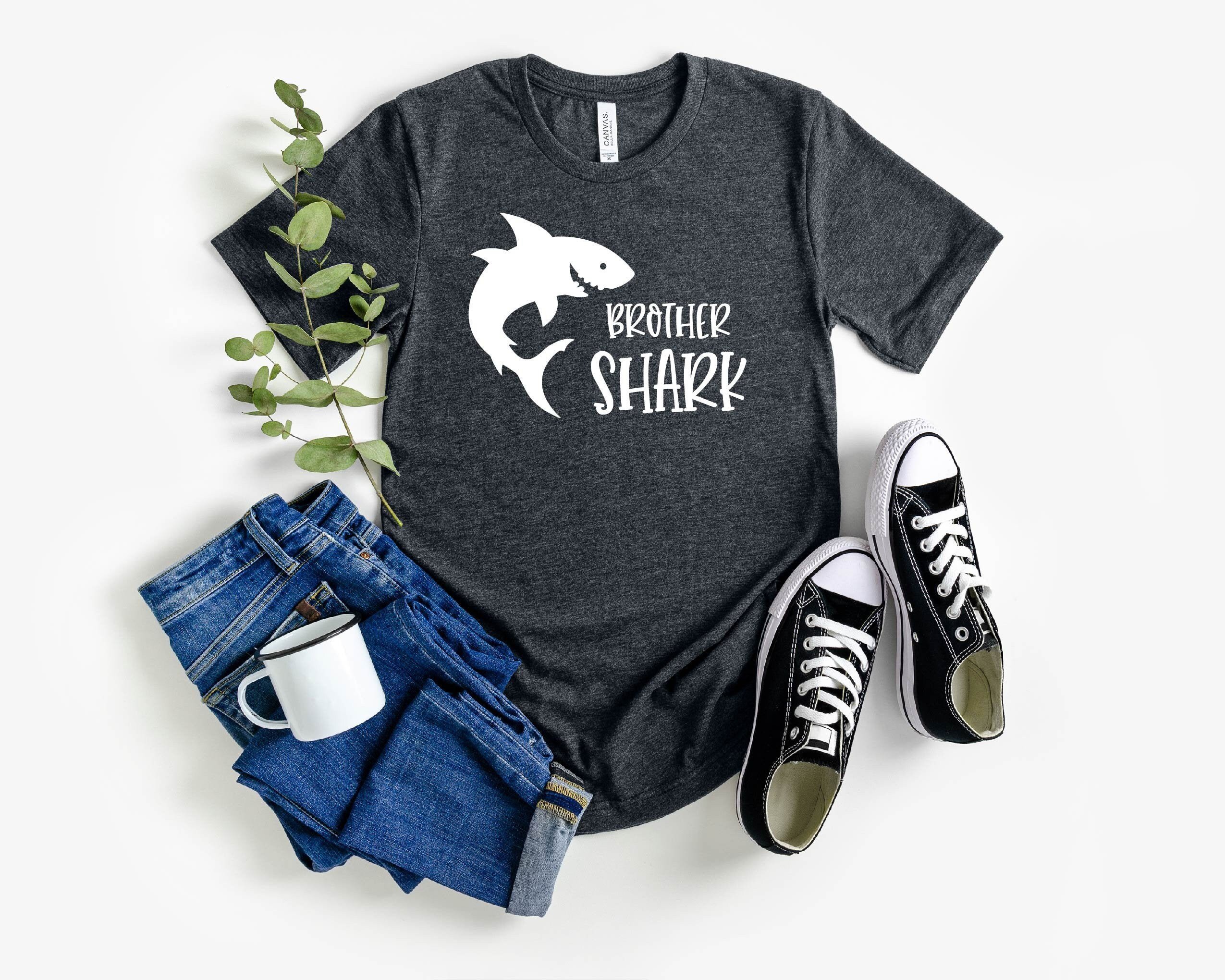 Brother Shark Shirt, Shark Shirt, Birthday Shark Shirt, Brother Shirt, Gift For Brother