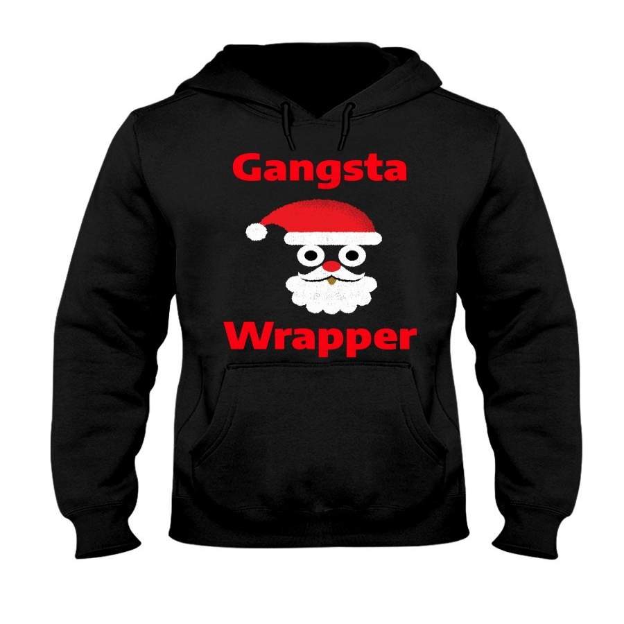 Gangsta Wrapper Santa Claus Christmas Hoodie