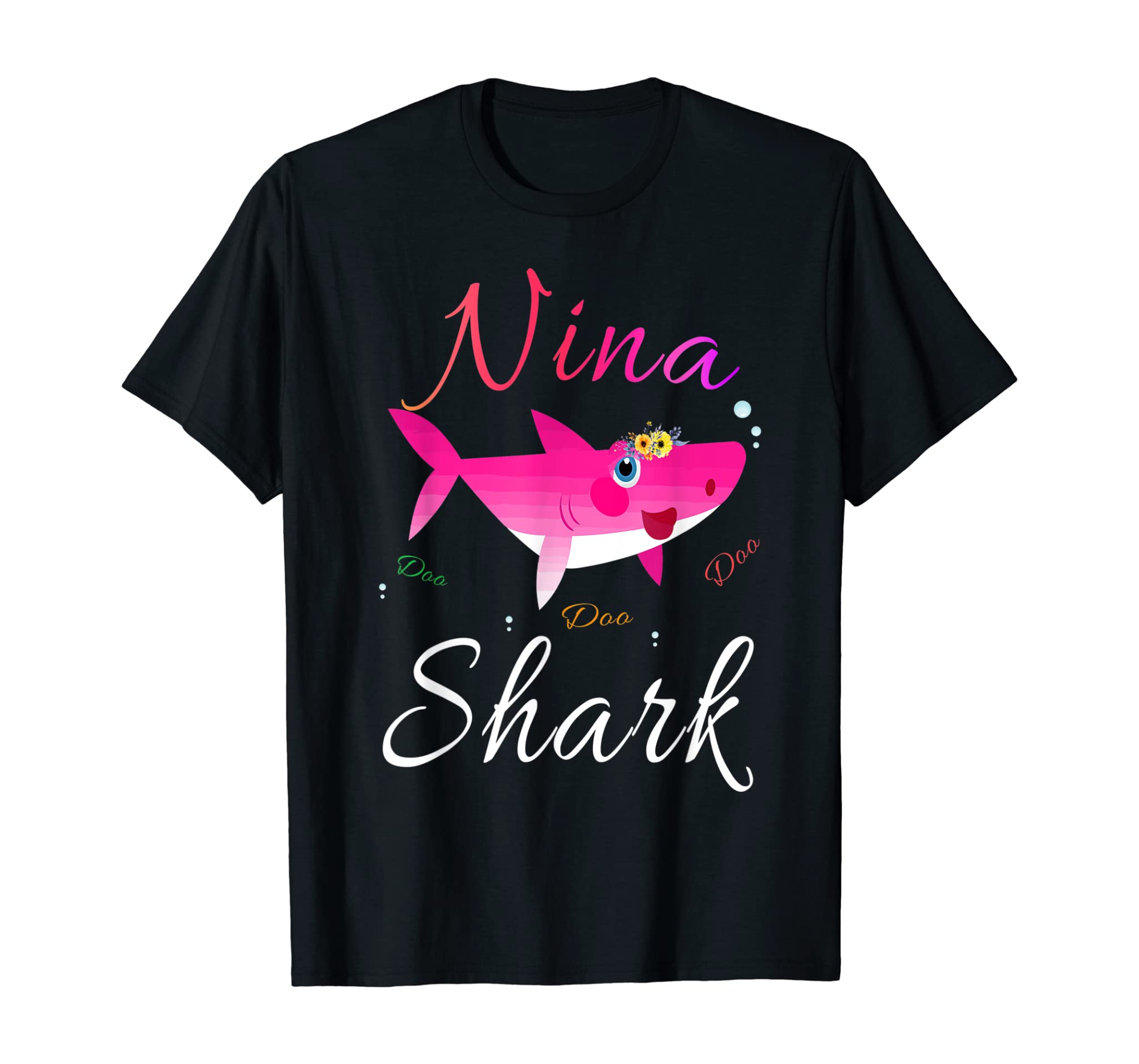 Nina Shark Doo Doo Doo Shirt Matching Family Shark