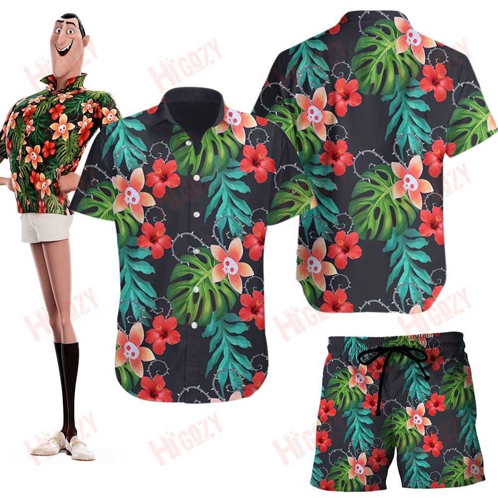 Transylvania Hawaii Shirt Shorts Ha74266