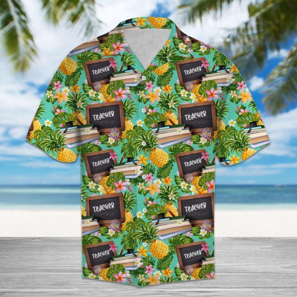 Tropical Pineapple Teacher Hawaii Shirt For Men Women Ha110553