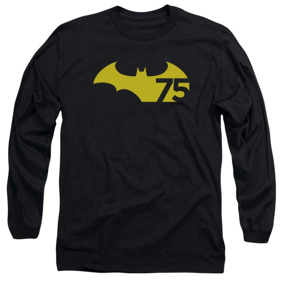 Batman – 75 Logo 2 Long Sleeve Adult 18/1