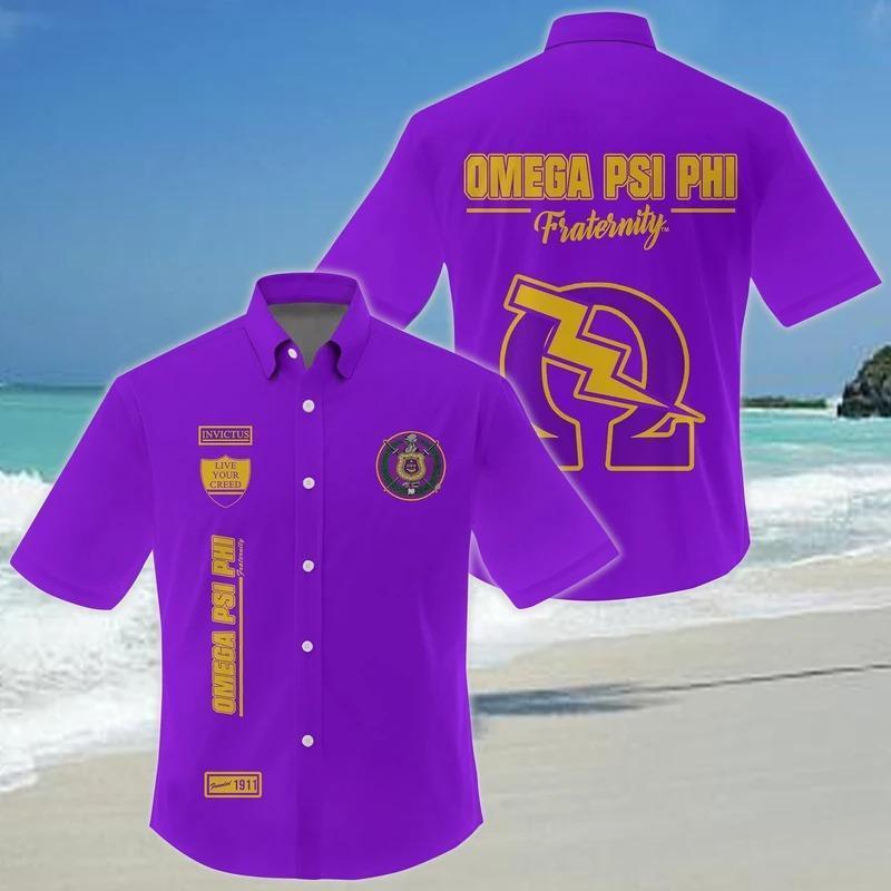 Africa Summer Shirt – Invictus Omega Psi Phi Hawaiian Shirt