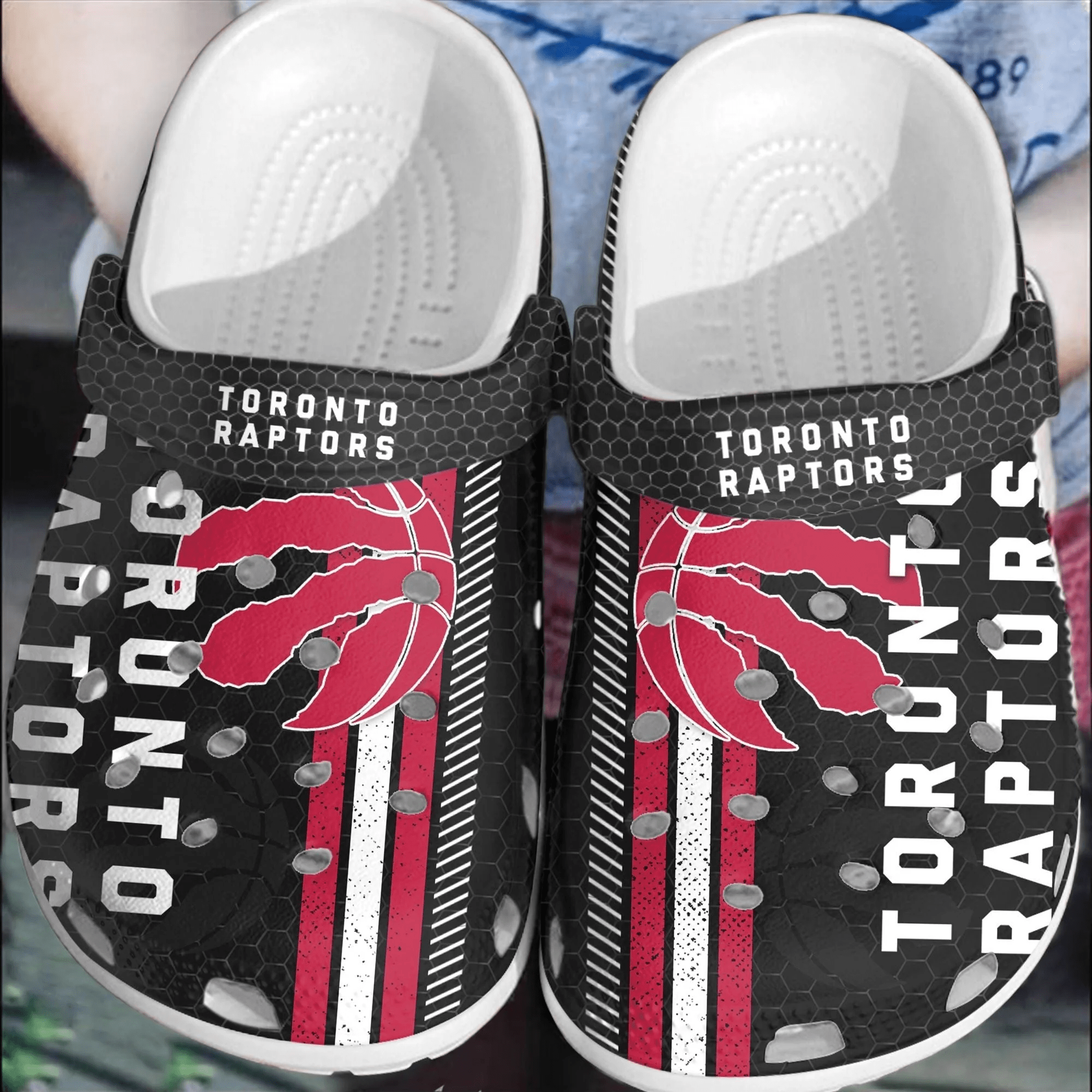 Toronto Raptors Basketball Clogs Crocss Shoes Crocband Comfortable For Men Women