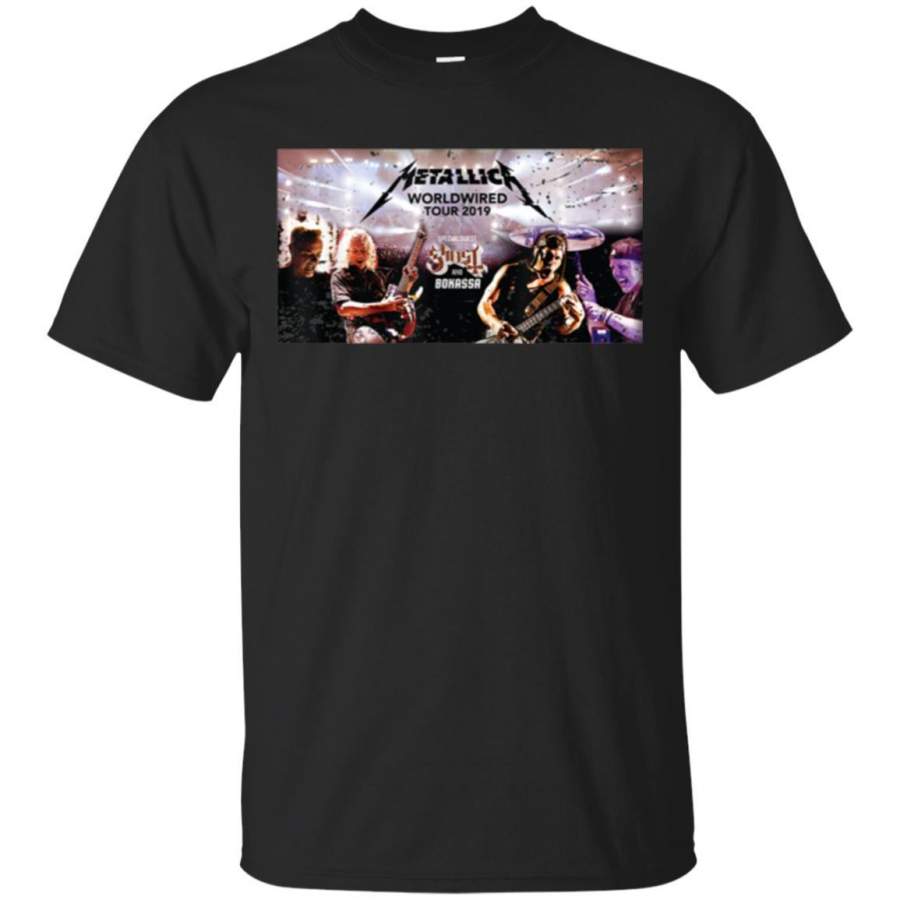 We All Love Metallica-Skull Fire T-shirt 2019 Cool