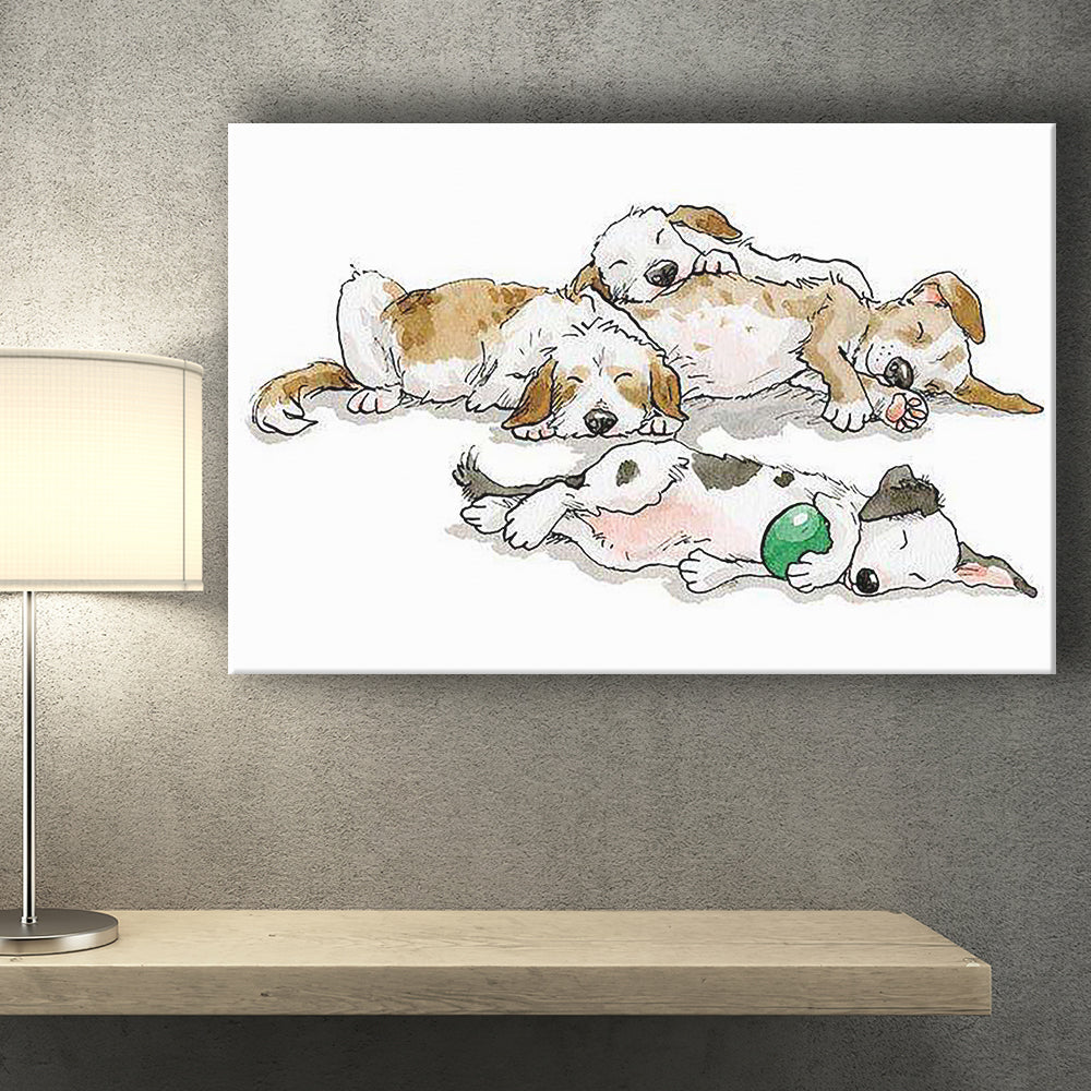 After A Busy Day Canvas Print – Canvas Painting, Canvas Art, Wall Art, Wall Decor