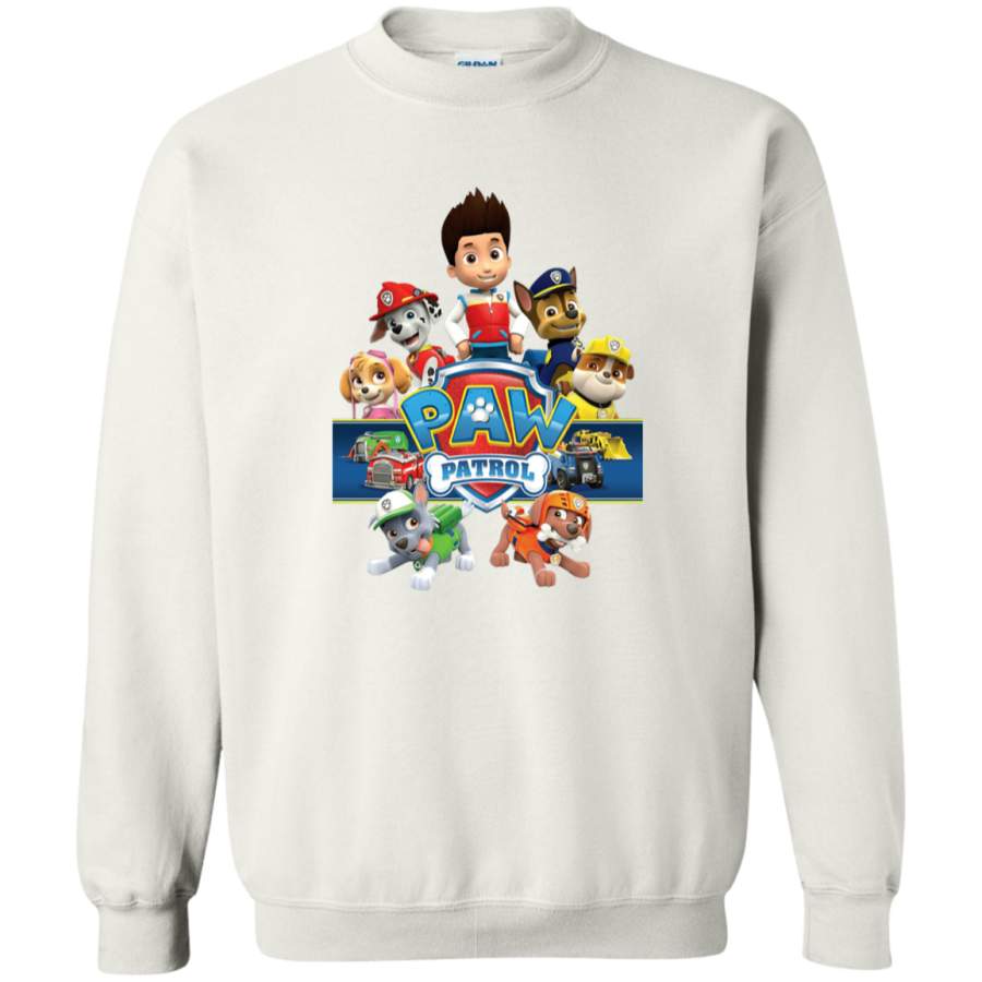 AGR Paw Patrol Crewneck Pullover Sweatshirt