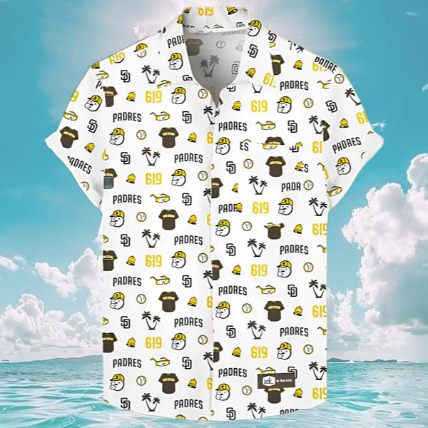San Diego Padres Hawaiian Shirt Giveaway