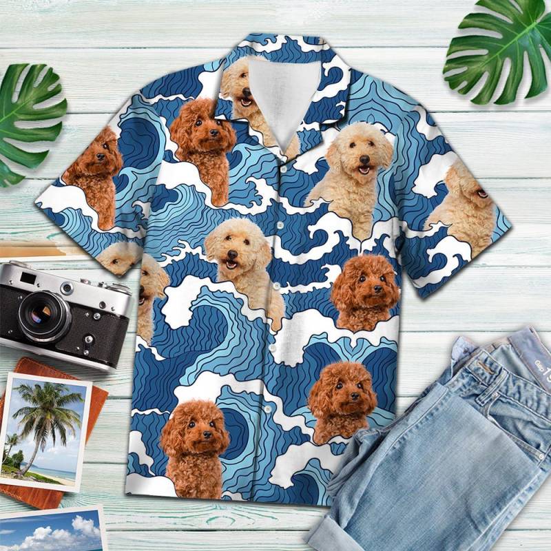 Poodle Wave Hawaii Shirt Ha110957