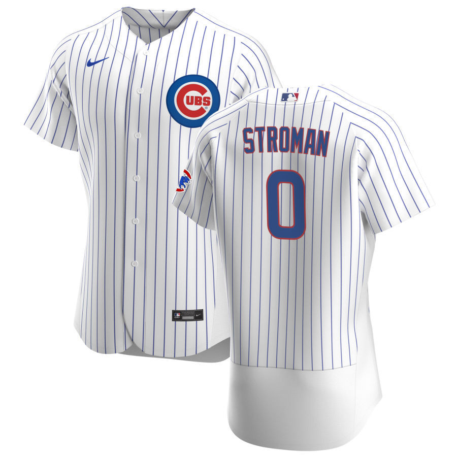 Chicago Cubs Marcus Stroman 0 MLB Home White Jersey Gift For Cubs Fans