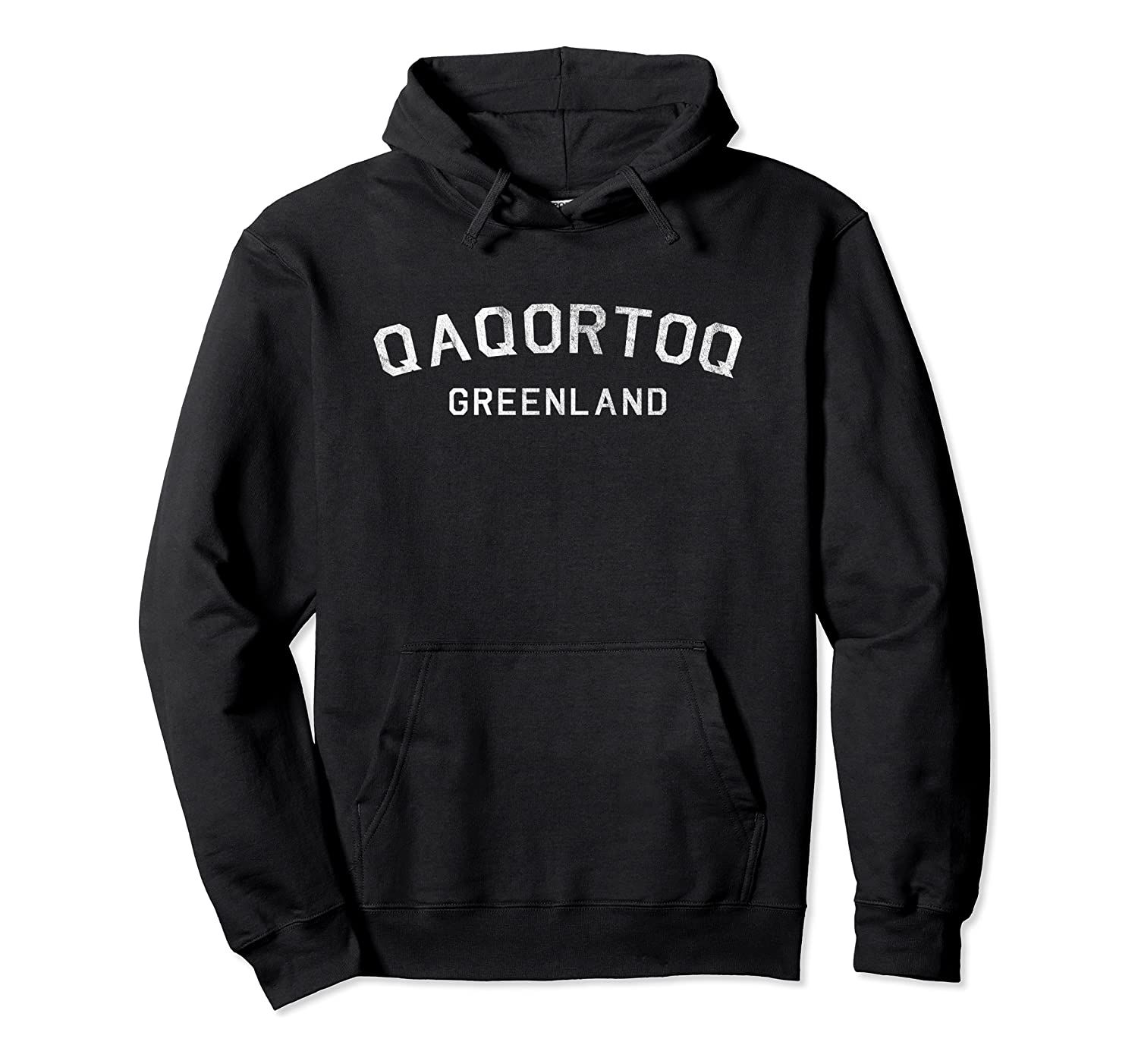 Vintage Varsity Qaqortoq Greenland Pullover Hoodie, T-Shirt, Sweatshirt, Tank Top, Racerback, Dolman