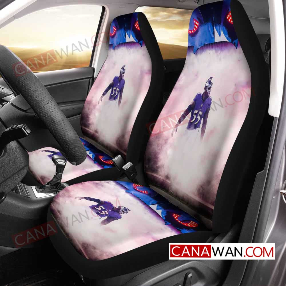 Baltimore Ravens Style141 3D Customized Personalized Car Seat Cover