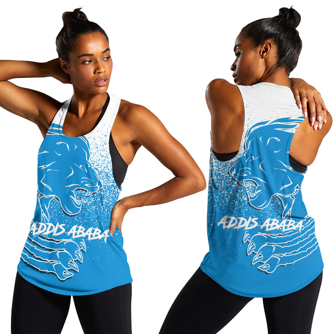 Addis Ababa Lion Legend Ethiopia Women Tank Top Lt12