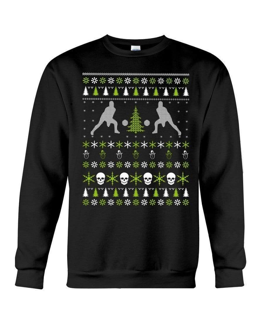 Volleyball Crewneck Sweatshirt – Unisex – Sizes Small to 5XL Ugly Christmas Sweater