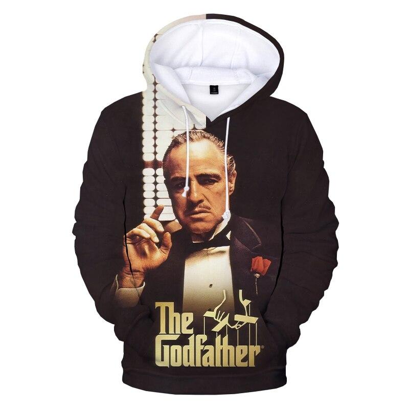 The Godfather 3D Printed Hoodie Sweatshirts – Movie Streetwear Pullover