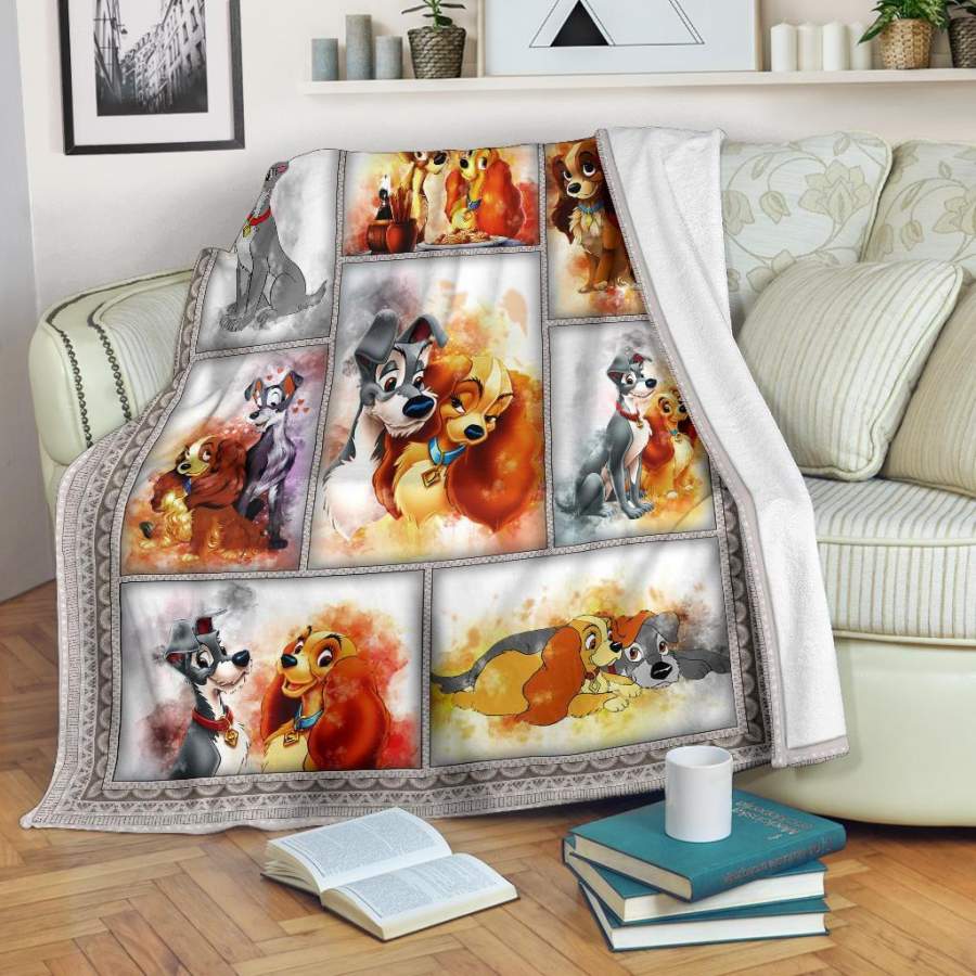 Lady and the tramp Blanket