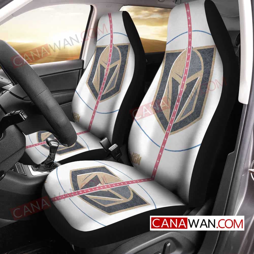 Vegas Golden Knights Logo Art Style37 3D Customized Personalized Car Seat Cover