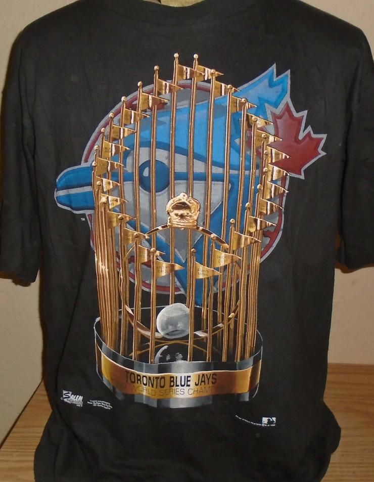 Vintage 1992 Toronto Blue Jays World Series Champions Shirt