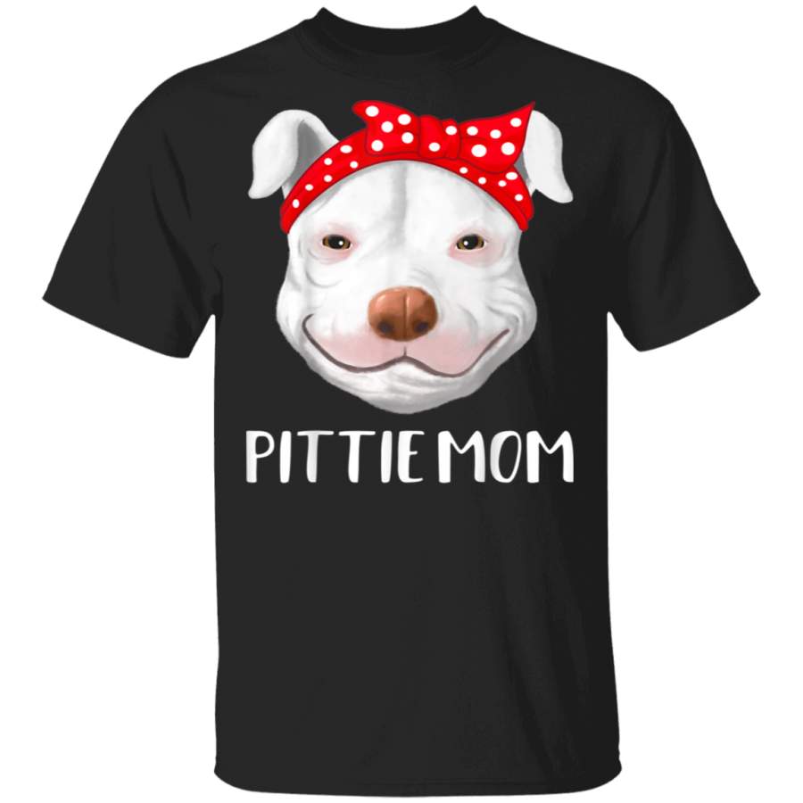 Pitbull Dog Lovers Pittie Mom Mothers Day Gift T-Shirt