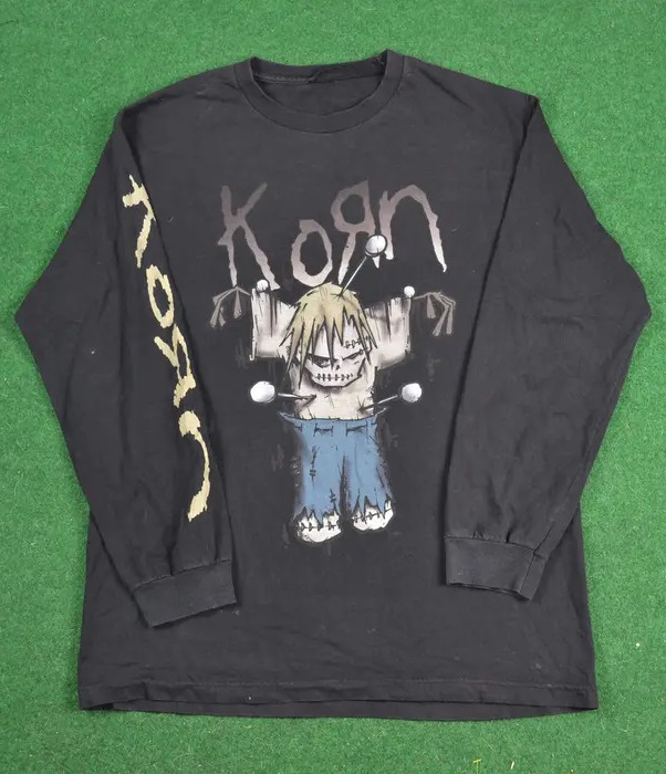 90s Korn Voodoo Doll Concert Tour Sweatshirt Outfit  For Men  For Women