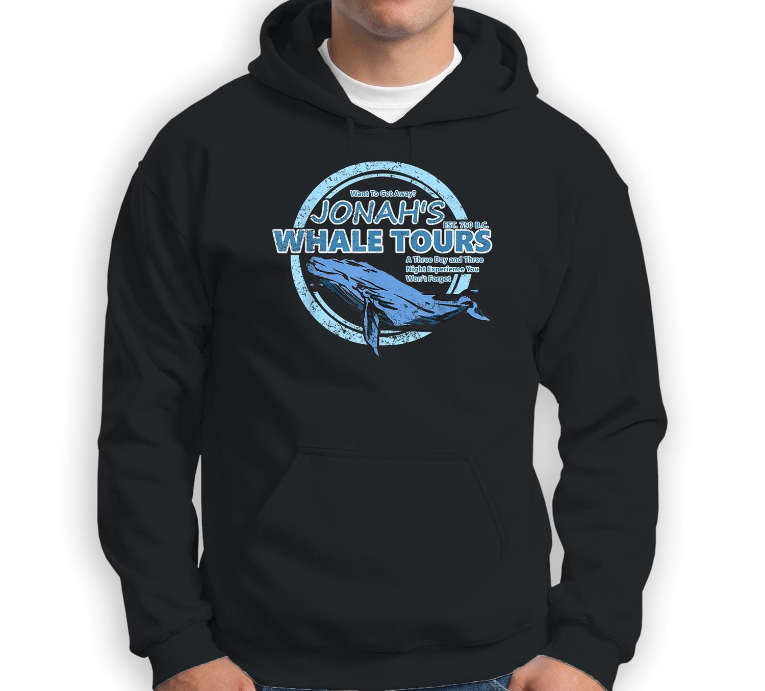 Cute Jonah And The Whale Bible Story Gift Sweatshirt & Hoodie