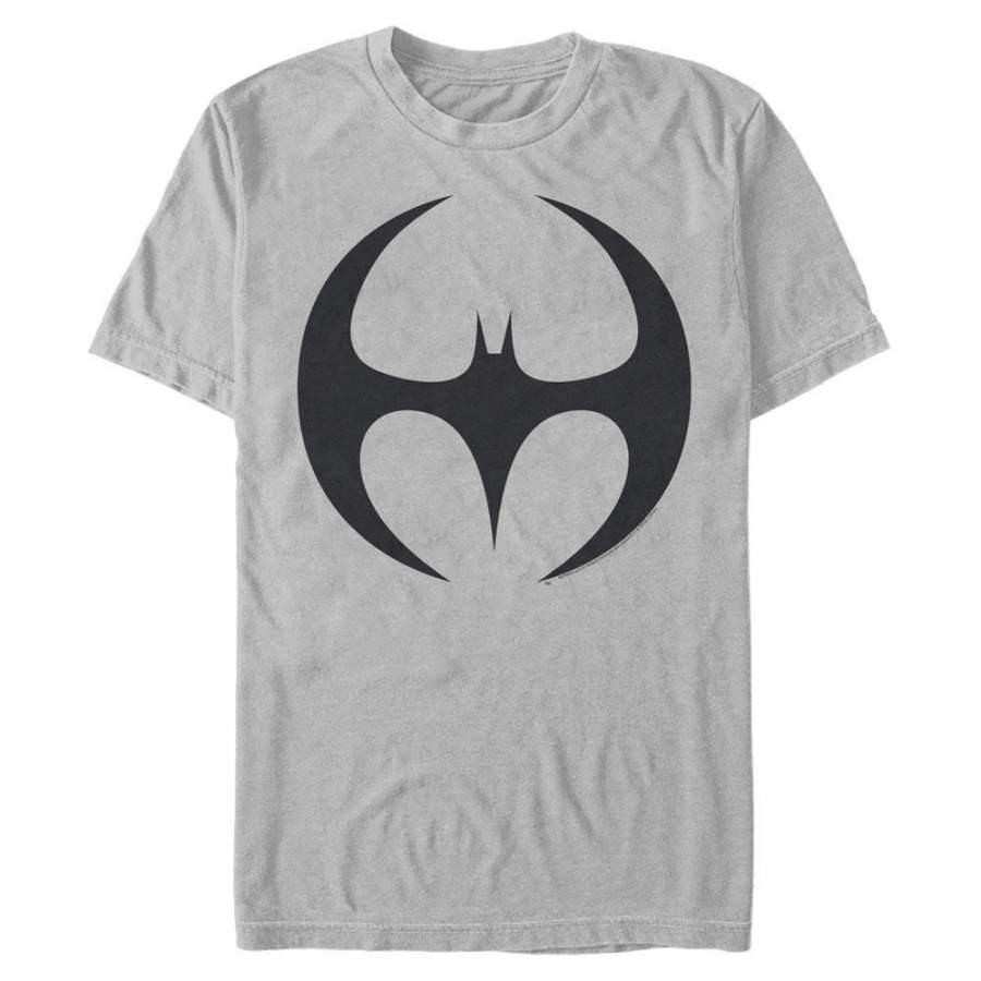 Bat Logo 90s – DC Comics: Batman Silver T-Shirt