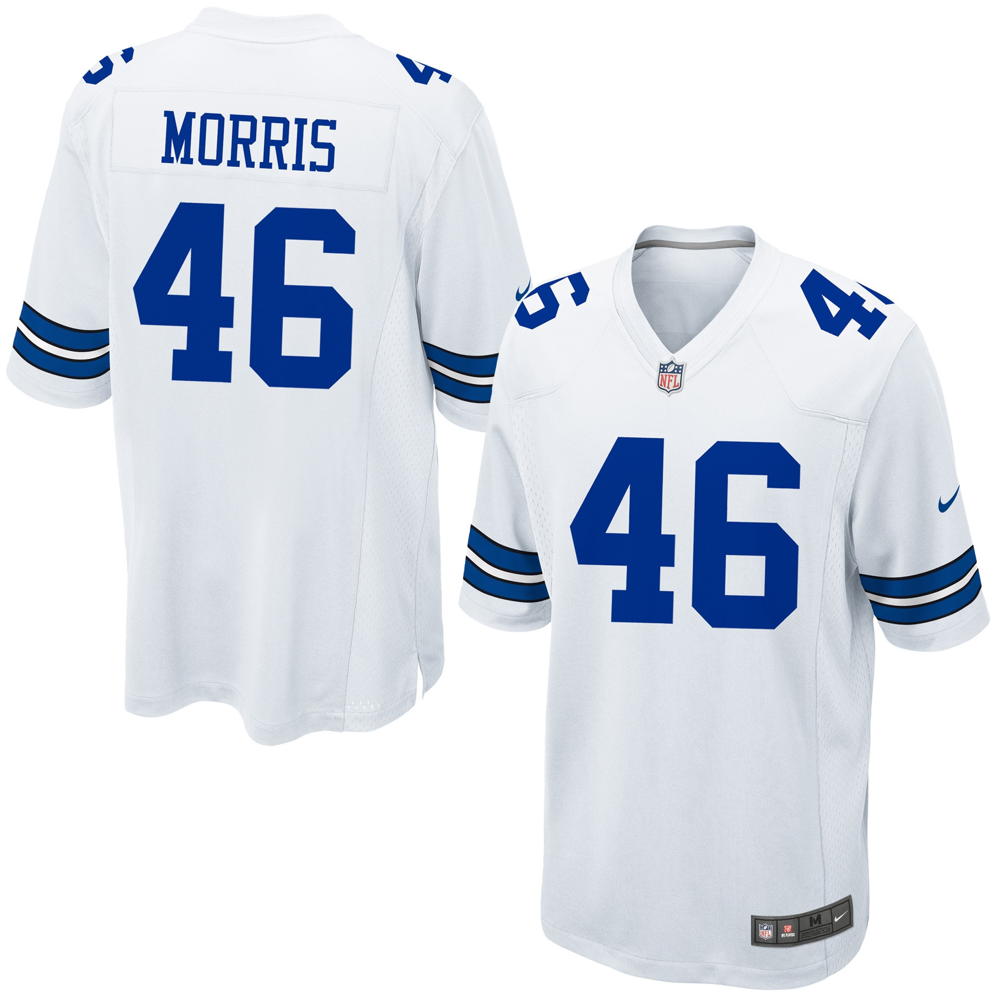 Alfred Morris Dallas Cowboys Game Jersey – White NFL