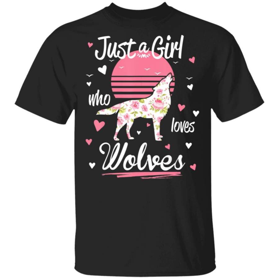 Wolf. Just A Girl Who Loves Wolves Coffee Mug Unisex Men Women Tshirt