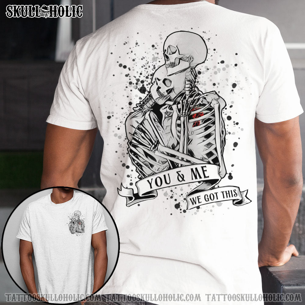 Skull Skeleton Couple You And Me All Over Print – Latg0912214