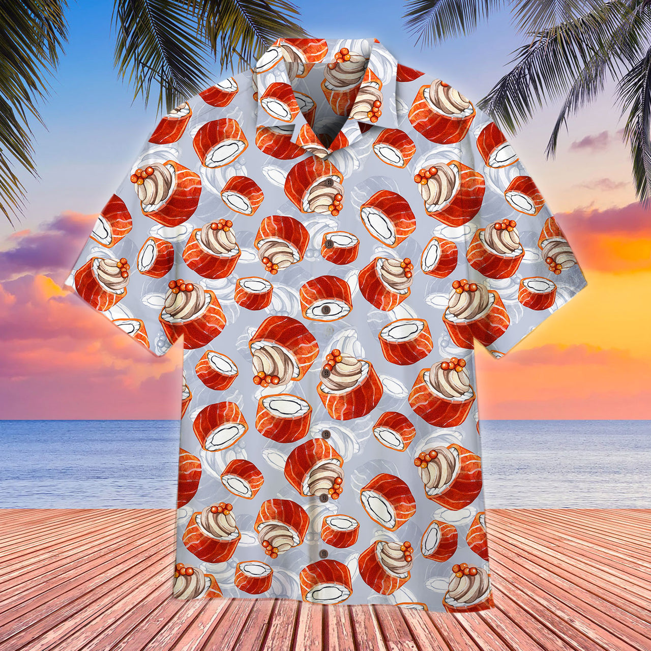 You Had Me At Sushi Cream Hawaiian Shirt | For Men & Women | Hw1988