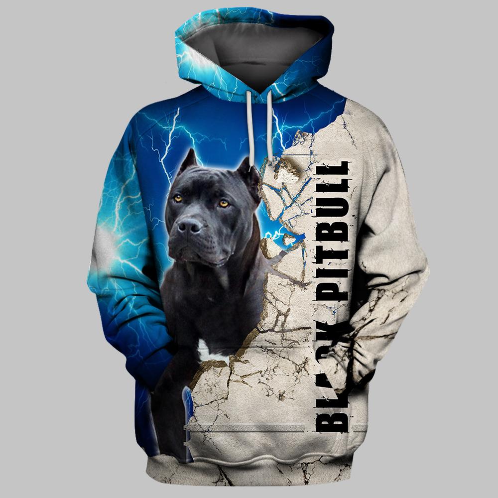 Black Pitbull 3D Full Printing