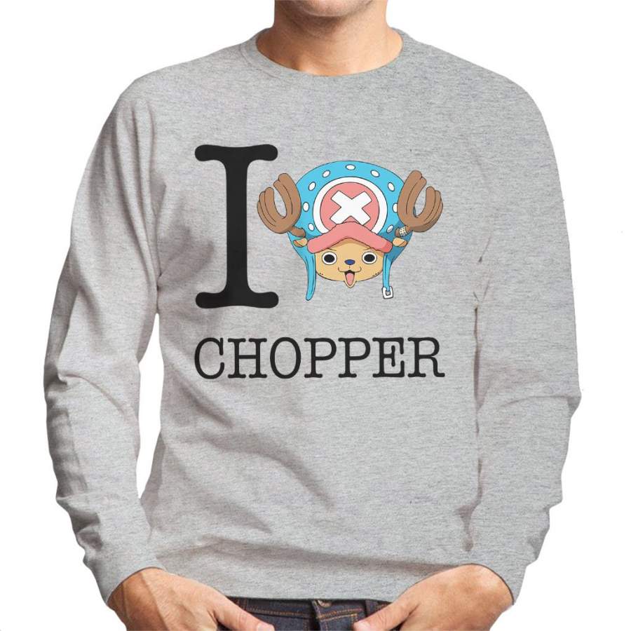 I Heart Tony Tony Chopper One Piece Men’s Sweatshirt