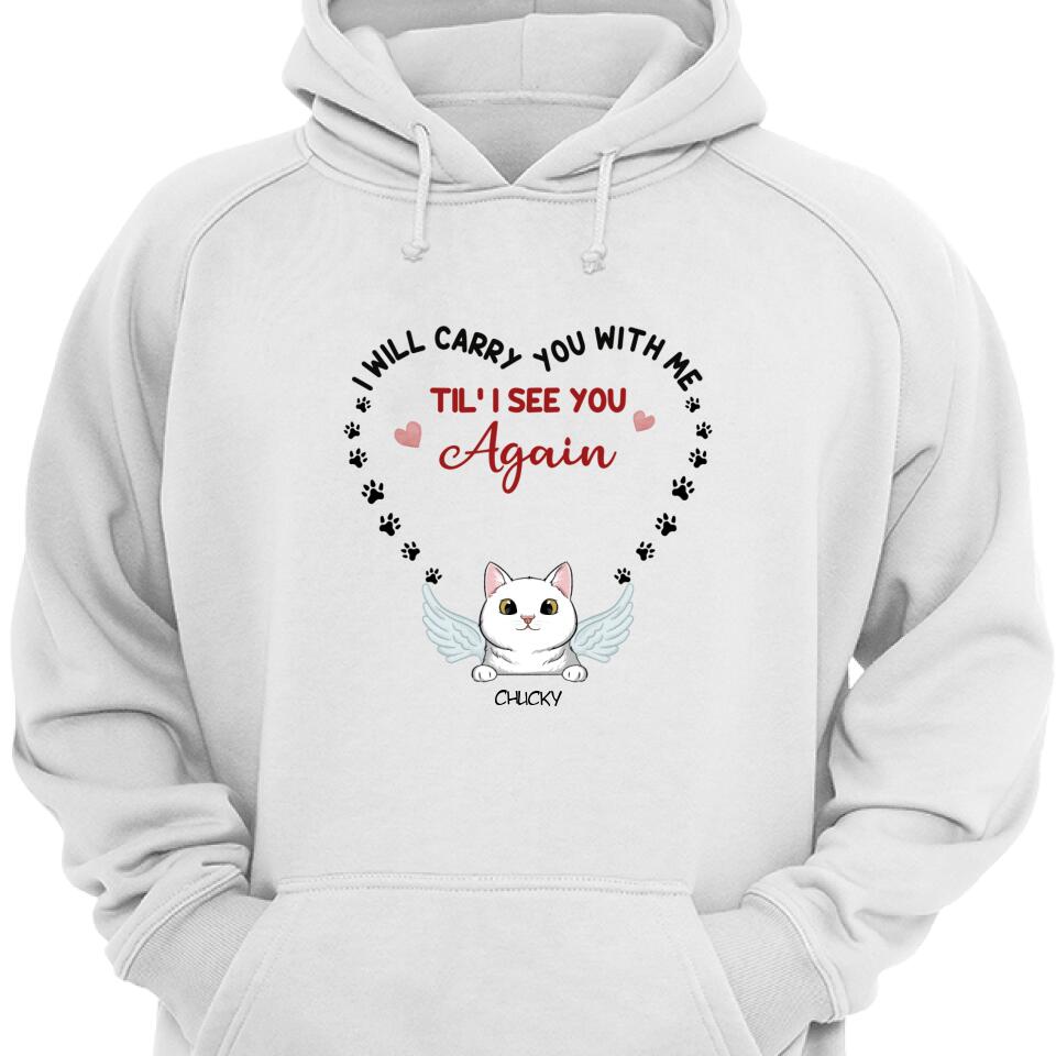 Personalized Cat Memorial Hoodie , Best Gift For Cat Owner – Trending Personalized