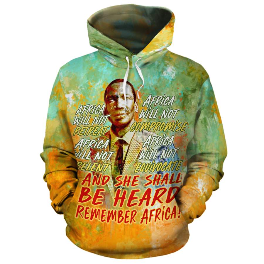 Robert Mangaliso Sobukwe Quotes All-over Hoodie