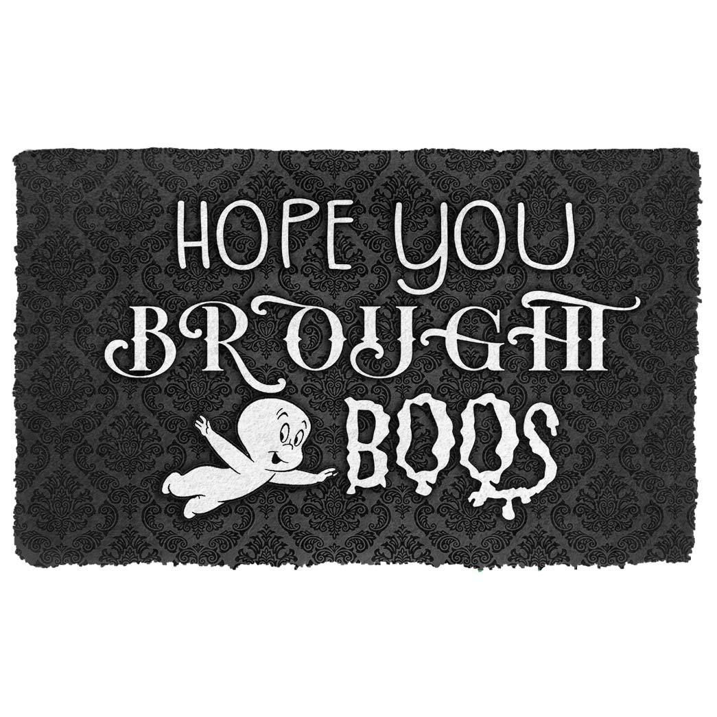 Alohazing 3D Hope You Brought Boos Doormat