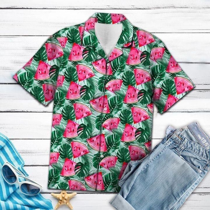 Find Watermelon Tropical Hawaii Shirt Ha7753