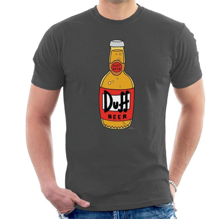 The Simpsons Duff Beer Bottle T-Shirt