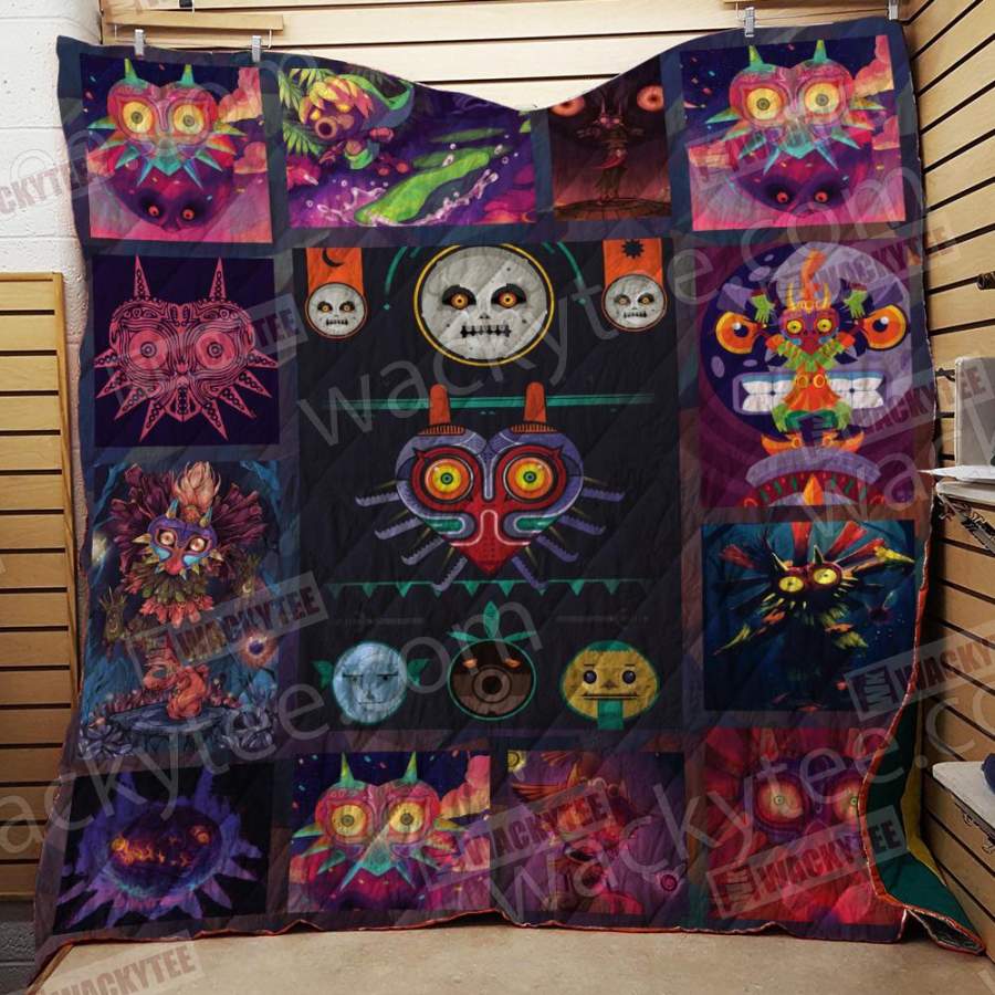 The legend of Zelda: Majora 3D Quilt Blanket