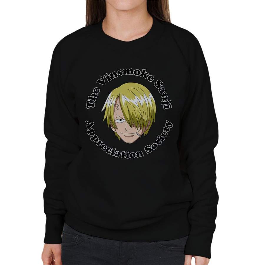 The Vinsmoke Sanji Appreciation Society One Piece Women’s Sweatshirt