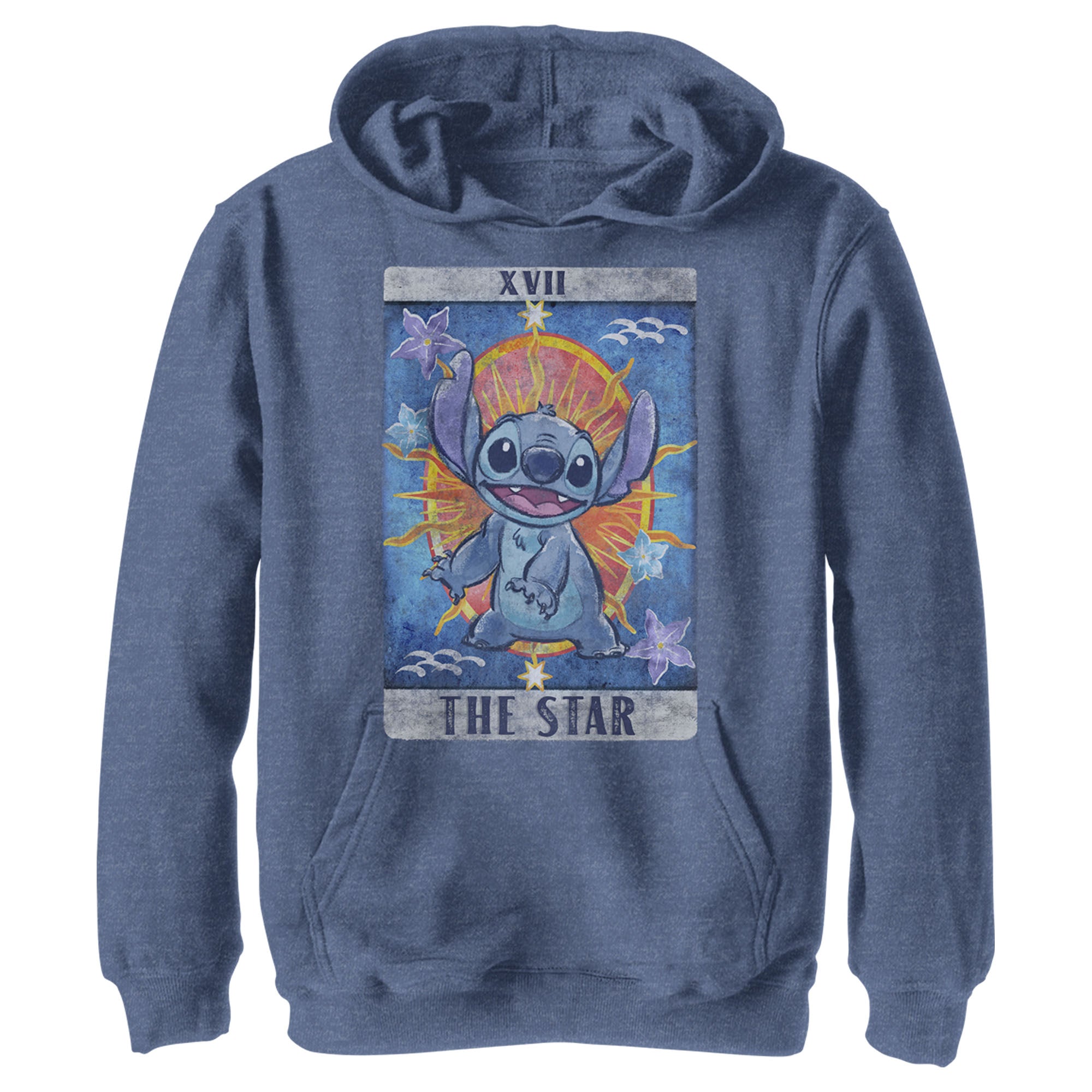 Boy’S Lilo & Stitch Star Tarot Card Pull Over Hoodie