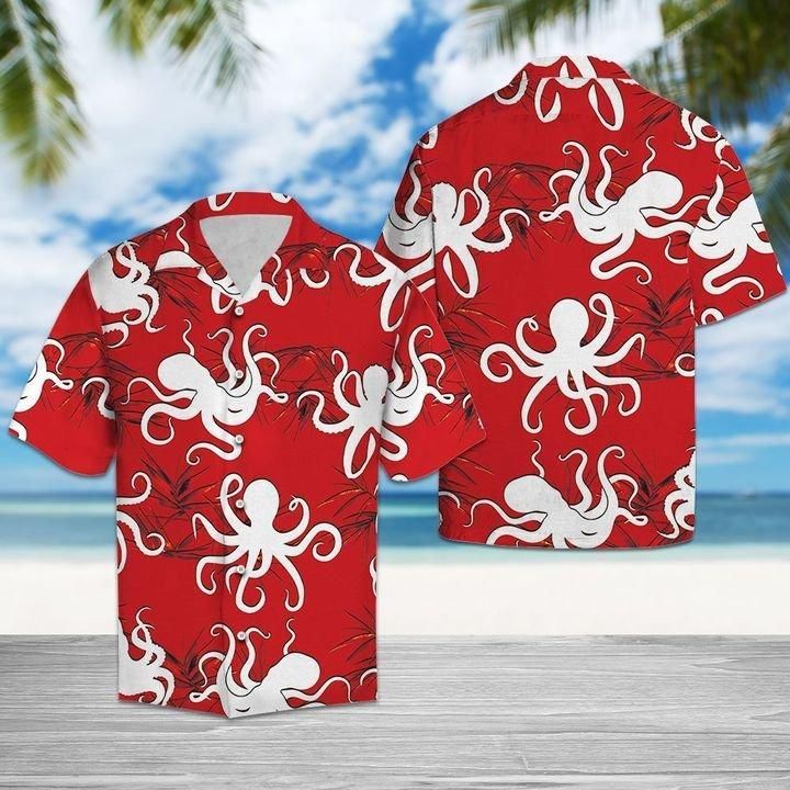 Amazing Octopus Hawaii Shirt Unisex Full Size Adult Colorful Ha647